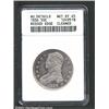 Image 1 : 1836 50C Reeded Edge--Cleaned--ANACS.