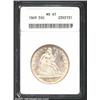 Image 1 : 1869 50C MS61 ANACS.