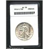 Image 1 : 1916-S 50C AU58 ANACS.