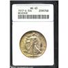 Image 1 : 1917-S 50C Reverse MS63 ANACS, the frosty finished surfaces are remarkably smooth for the grade with