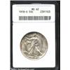 Image 1 : 1918-S 50C MS62 ANACS.