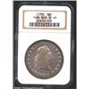 Image 1 : 1795 S$1 Flowing Hair, Three Leaves XF40 NGC.