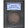 Image 1 : 1798 S$1 Small Eagle, 13 Stars XF40 PCGS.