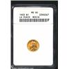 Image 1 : 1903 G$1 Louisiana Purchase/McKinley MS64 ANACS.