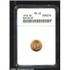 Image 1 : 1916 G$1 McKinley MS63 ANACS.