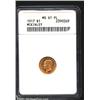 Image 1 : 1917 G$1 McKinley MS61 Prooflike ANACS.