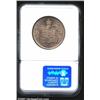 Image 2 : 1883 50C Hawaii Half Dollar MS62 NGC.