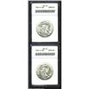 Image 1 : 1934-D 50C MS63 ANACS, lustrous and free of abrasion for the grade with a good strike; and a 1934-S 