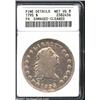 Image 1 : 1795 S$1 Flowing Hair, Three Leaves--Damaged, Cleaned--ANACS.