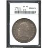 Image 1 : 1795 S$1 Flowing Hair, Three Leaves XF45 ANACS.