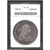 Image 1 : 1798 S$1 Large Eagle XF45 ANACS.