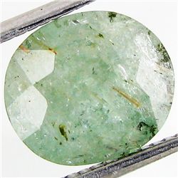 3.55ct Mint Green Colombian EmeraldOval (GEM-41177)