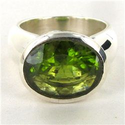 70.71twc Peridot Sterling Ring (JEW-2827)