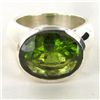 Image 1 : 70.71twc Peridot Sterling Ring (JEW-2827)