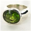 Image 2 : 70.71twc Peridot Sterling Ring (JEW-2827)