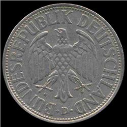 1959D Germany 1 Mark Hi Grade RARE (COI-8147)