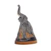 Image 1 : Rare Buffalo Horn Handcarved Elephant (CLB-370)