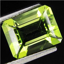 2.3ct Top Peridot Emerald Cut (GMR-1093A)