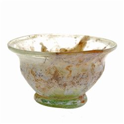 Rare Ancient Roman Glass Bowl 200AD (ANT-481)