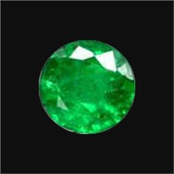 3mm Colombian Emerald Round Diamond Cut (GMR-1039)