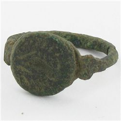 Ancient Roman Bronze Ring 1800+ y/o (ANT-781B)