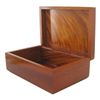 Image 3 : Handcrafted Rosewood Burl Box (DEC-458)