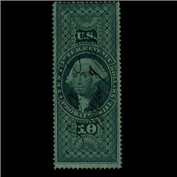 1860s US Revenue Stamp $10 Probate w/GUM (STM-1498)