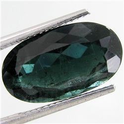 5.70ct Blue Green Indicolite Tourmaline Oval (GEM-31131)