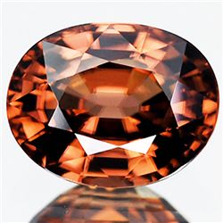 2.30ct Oval Natural Gem Brown Zircon  (GEM-35218)