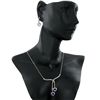 Image 1 : 51twc Tanzanite/Diamond 14k Necklace/Earring Set (JEW-1753)