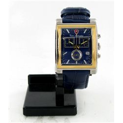 Lamborghini Swiss Tank Style 18k/SS Watch (WAT-316)