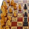 Image 3 : Rosewood & Bone Chess Set in Wood Storage Box (CLB-322)