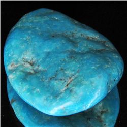 117.1ct Natural Turquoise Cabochon  (GEM-32703)