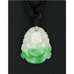 35ct Hi Grade Translucent Jade Buddha Pendant (JEW-2504)