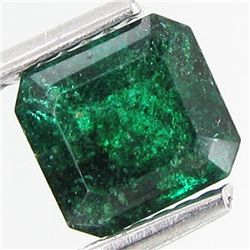 1.2ct Octagon Emerald Deep Green Colombia (GEM-13559)