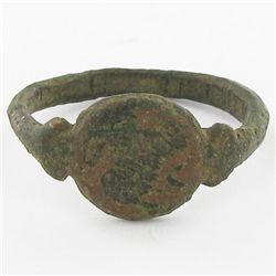 Ancient Roman Bronze Ring 1800+ y/o (ANT-782A)