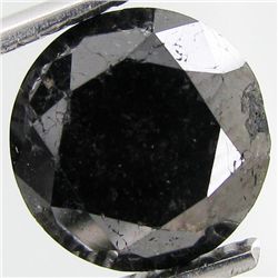 3.35ct Clean Black Diamond Oval (GEM-31093)