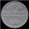 Image 1 : 1921 Germany 50pfg MS64 RARE Blundered Mintmark ERROR (COI-8108)