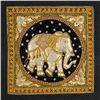 Image 2 : Lg Embroidered/Sequined Elephant Tapestry (ART-008)