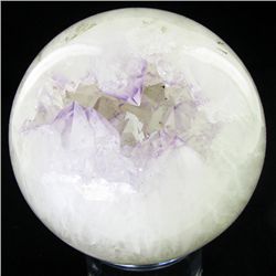 3280ct Crystal Agate Amethyst Sphere (MIN-000083)