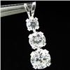 Image 1 : 3.63twc CZ Sterling Pendant (JEW-2690)