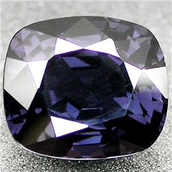 4.37ct   Natural Unheated Black Purple Spinel (GEM-35033)