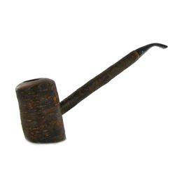 Vintage French Dark Birch "Ropp De Luxe" Pipe 11" (ANT-890)