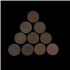Image 2 : 1894 Indian Cent Lot of 10 Better Circ. (COI-8799)