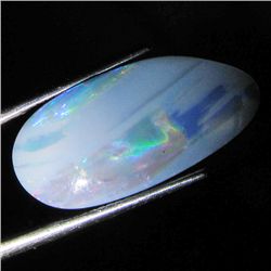 8.8ct Australian Black Opal Doublet Full Fire (GEM-36429)