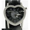 Image 1 : New Techno Com Diamond Bezel Ladies Watch (WAT-204)