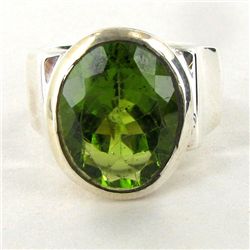 58.23twc Peridot Sterling Ring (JEW-2830)