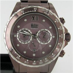 New Wohler Mens CHRONO Function Watch (WAT-198)