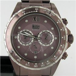 New Wohler Mens CHRONO Function Watch (WAT-198)