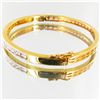 Image 2 : 63.4twc Lab Diamond Gold Vermeil Bracelet (JEW-3536)